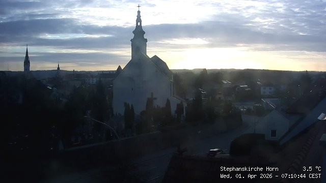 Archiv Foto Webcam Stephanskirche in Horn - Niederösterreich