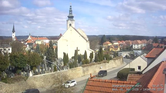 Archiv Foto Webcam Stephanskirche in Horn - Niederösterreich