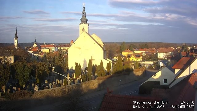 Archiv Foto Webcam Stephanskirche in Horn - Niederösterreich