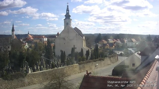Archiv Foto Webcam Stephanskirche in Horn - Niederösterreich
