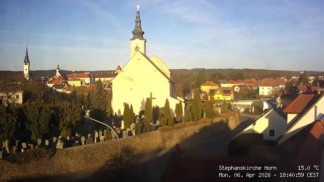 Archiv Foto Webcam Stephanskirche in Horn - Niederösterreich