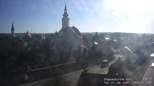 Archiv Foto Webcam Stephanskirche in Horn - Niederösterreich