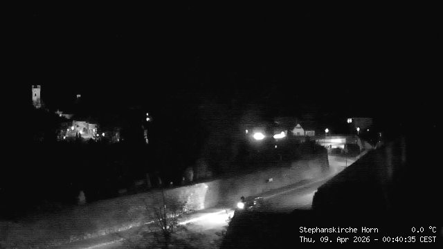 Archived image Webcam St Stephan's Church in Horn (Lower Austria)