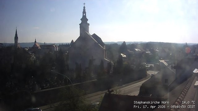 Archived image Webcam St Stephan's Church in Horn (Lower Austria)