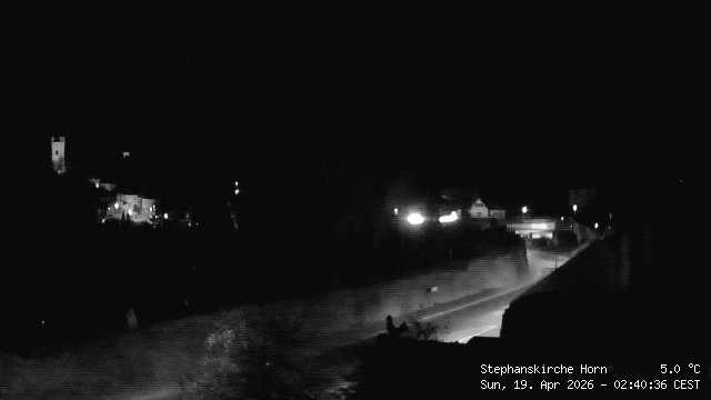 Archiv Foto Webcam Stephanskirche in Horn - Niederösterreich