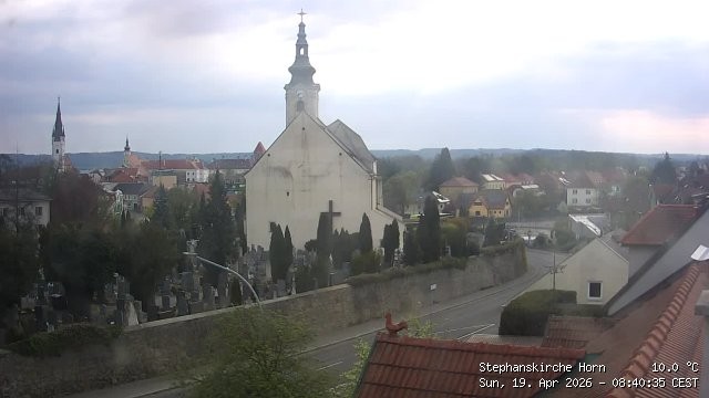 Archiv Foto Webcam Stephanskirche in Horn - Niederösterreich