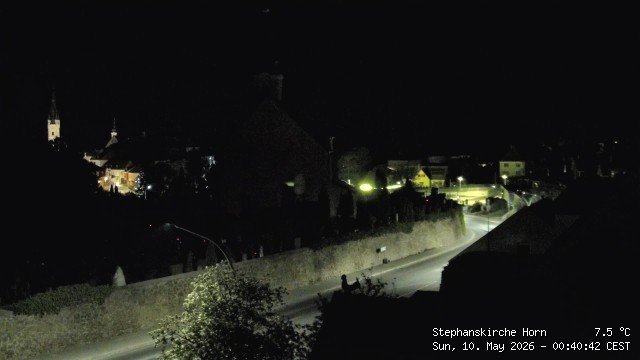 Archiv Foto Webcam Stephanskirche in Horn - Niederösterreich