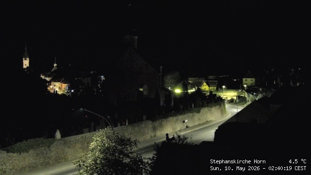 Archiv Foto Webcam Stephanskirche in Horn - Niederösterreich