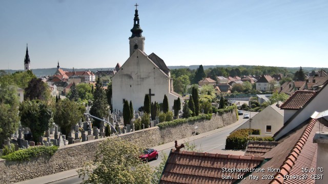 Archiv Foto Webcam Stephanskirche in Horn - Niederösterreich