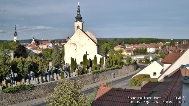 Archiv Foto Webcam Stephanskirche in Horn - Niederösterreich