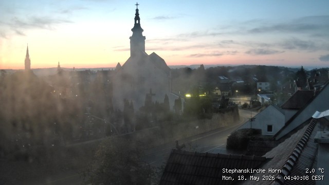 Archiv Foto Webcam Stephanskirche in Horn - Niederösterreich