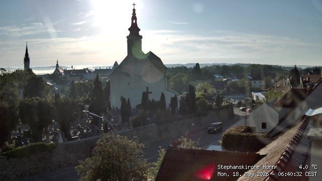 Archiv Foto Webcam Stephanskirche in Horn - Niederösterreich
