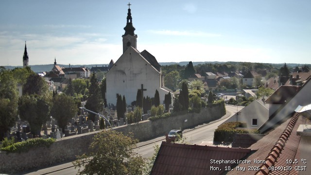 Archiv Foto Webcam Stephanskirche in Horn - Niederösterreich