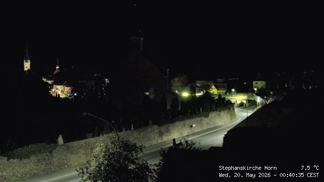 Archiv Foto Webcam Stephanskirche in Horn - Niederösterreich