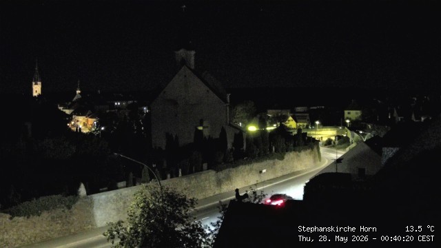Archived image Webcam St Stephan's Church in Horn (Lower Austria)