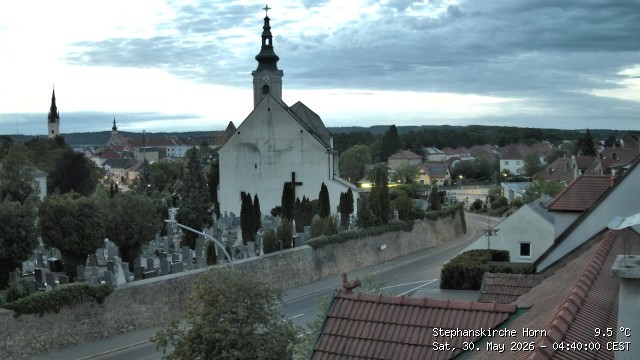 Archiv Foto Webcam Stephanskirche in Horn - Niederösterreich