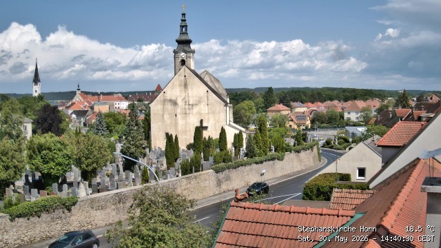 Archiv Foto Webcam Stephanskirche in Horn - Niederösterreich