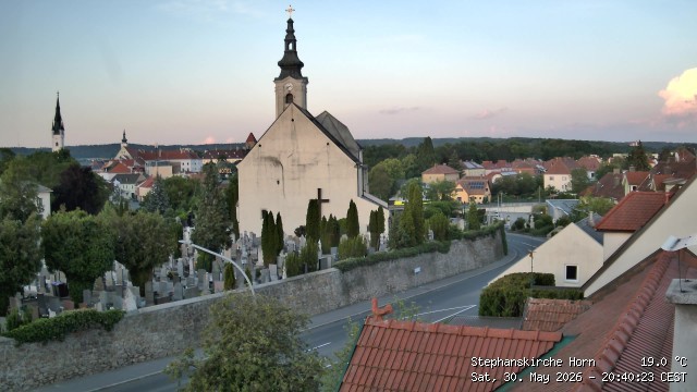 Archiv Foto Webcam Stephanskirche in Horn - Niederösterreich