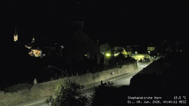 Archiv Foto Webcam Stephanskirche in Horn - Niederösterreich