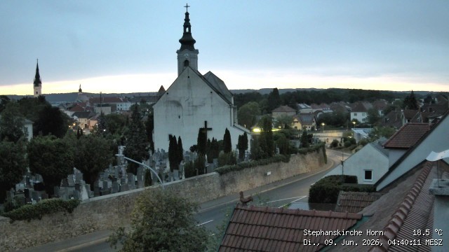 Archiv Foto Webcam Stephanskirche in Horn - Niederösterreich
