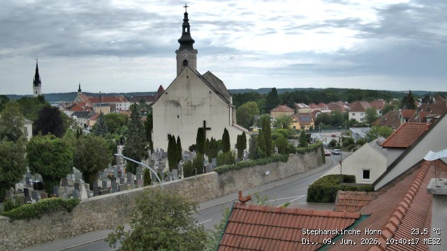 Archiv Foto Webcam Stephanskirche in Horn - Niederösterreich