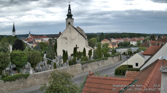 Archiv Foto Webcam Stephanskirche in Horn - Niederösterreich
