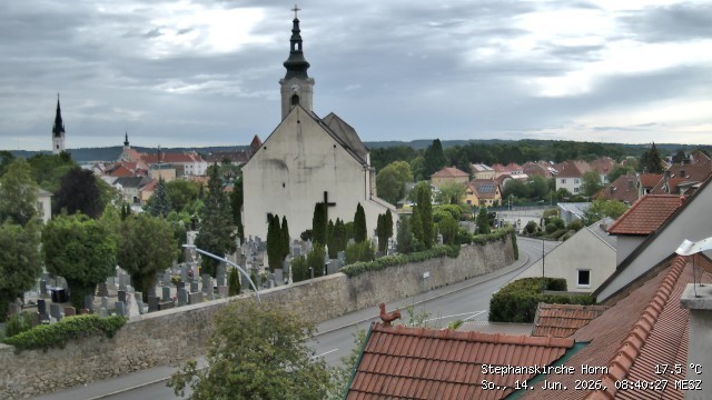 Archived image Webcam St Stephan's Church in Horn (Lower Austria)