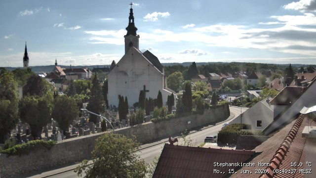 Archived image Webcam St Stephan's Church in Horn (Lower Austria)