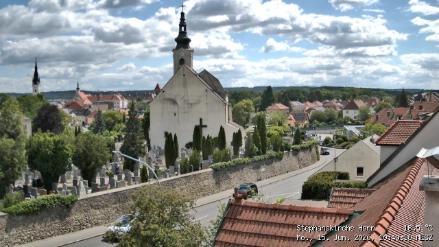 Archived image Webcam St Stephan's Church in Horn (Lower Austria)