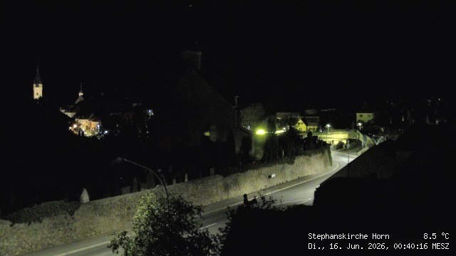 Archiv Foto Webcam Stephanskirche in Horn - Niederösterreich