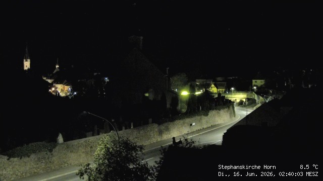 Archiv Foto Webcam Stephanskirche in Horn - Niederösterreich