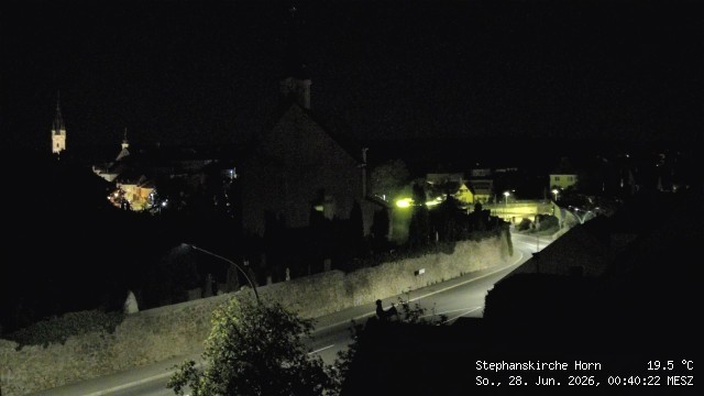 Archiv Foto Webcam Stephanskirche in Horn - Niederösterreich