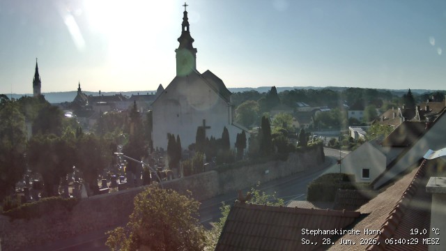 Archiv Foto Webcam Stephanskirche in Horn - Niederösterreich