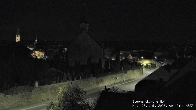 Archiv Foto Webcam Stephanskirche in Horn - Niederösterreich