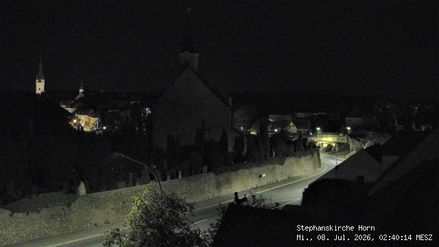 Archiv Foto Webcam Stephanskirche in Horn - Niederösterreich