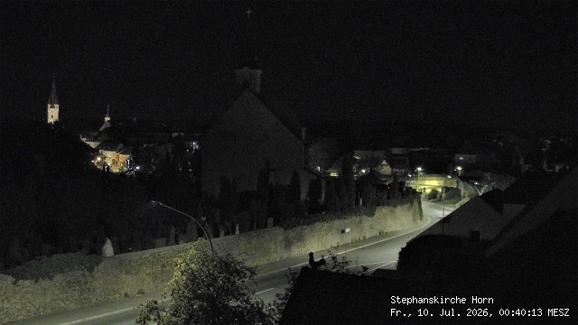 Archiv Foto Webcam Stephanskirche in Horn - Niederösterreich