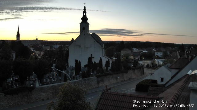 Archiv Foto Webcam Stephanskirche in Horn - Niederösterreich