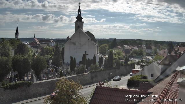 Archiv Foto Webcam Stephanskirche in Horn - Niederösterreich