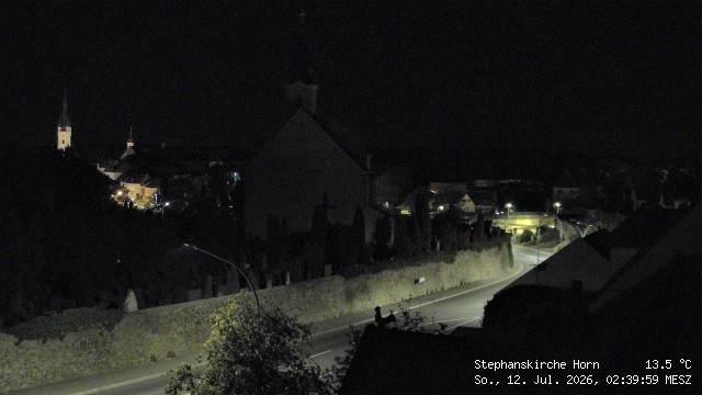 Archived image Webcam St Stephan's Church in Horn (Lower Austria)