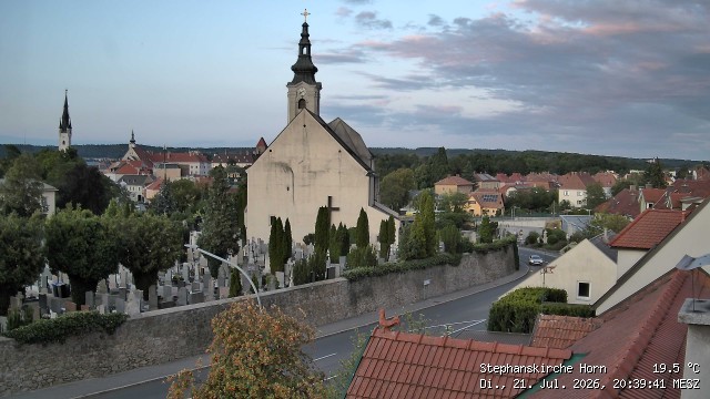 Archiv Foto Webcam Stephanskirche in Horn - Niederösterreich