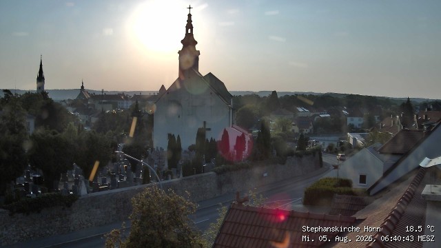 Archiv Foto Webcam Stephanskirche in Horn - Niederösterreich