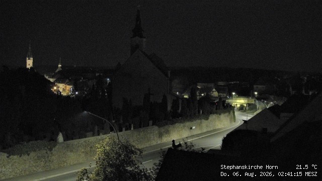 Archived image Webcam St Stephan's Church in Horn (Lower Austria)