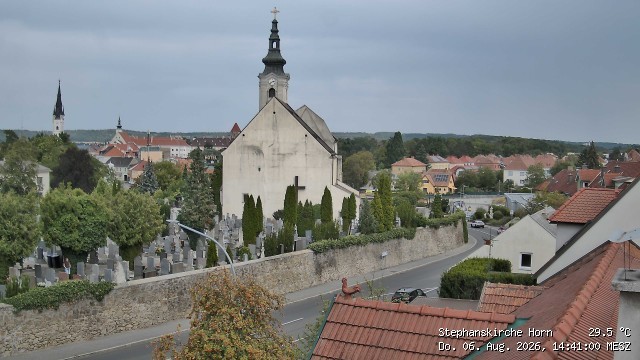 Archiv Foto Webcam Stephanskirche in Horn - Niederösterreich