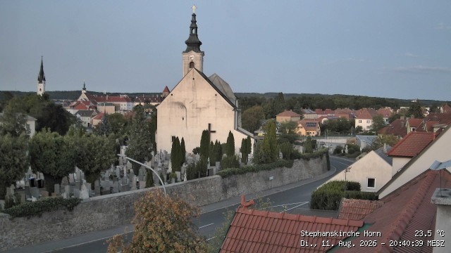 Archiv Foto Webcam Stephanskirche in Horn - Niederösterreich