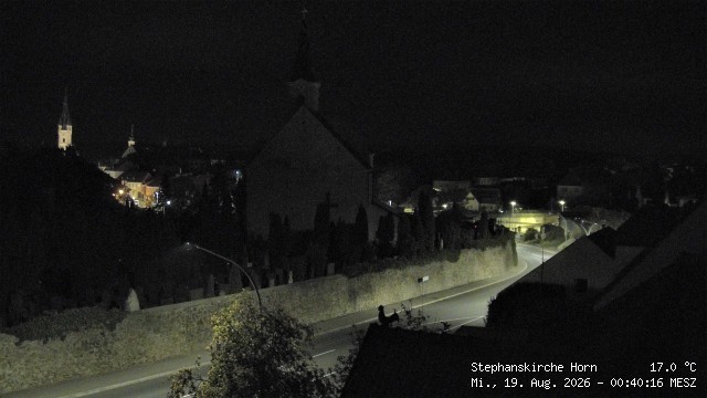 Archived image Webcam St Stephan's Church in Horn (Lower Austria)