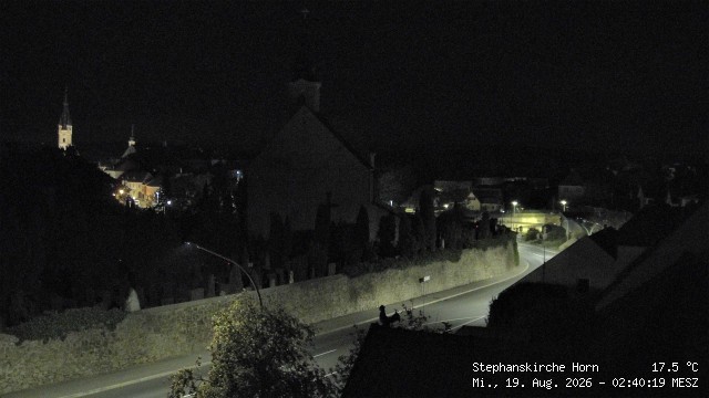 Archived image Webcam St Stephan's Church in Horn (Lower Austria)