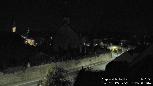 Archiv Foto Webcam Stephanskirche in Horn - Niederösterreich