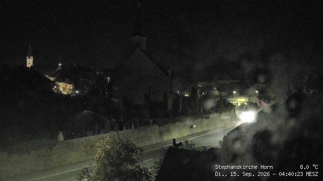 Archiv Foto Webcam Stephanskirche in Horn - Niederösterreich