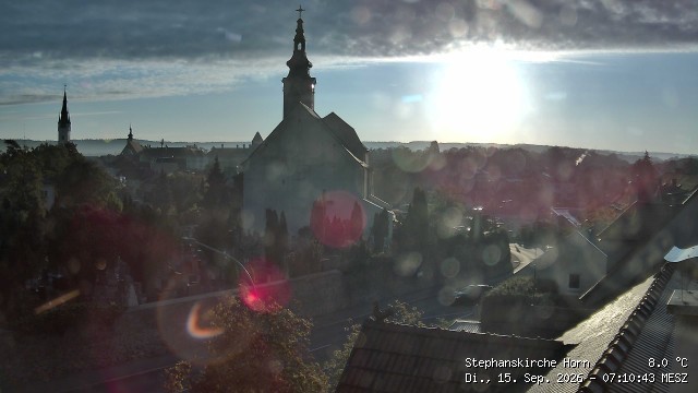 Archiv Foto Webcam Stephanskirche in Horn - Niederösterreich