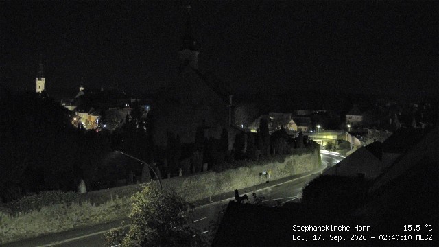 Archiv Foto Webcam Stephanskirche in Horn - Niederösterreich